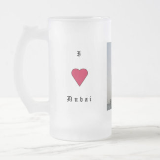 Taza De Cristal Esmerilado Amo Dubai
