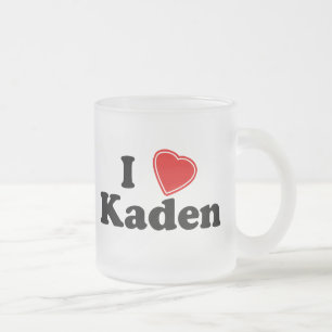 Taza De Cristal Esmerilado Amo Kaden