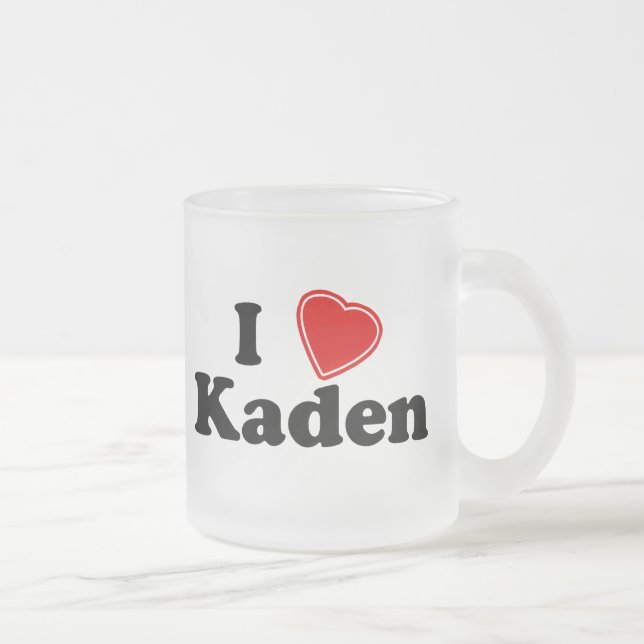 Taza De Cristal Esmerilado Amo Kaden (Derecha)