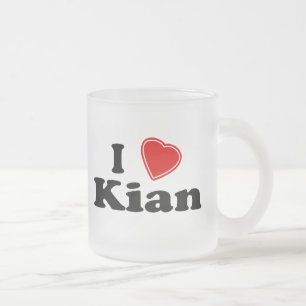 Taza De Cristal Esmerilado Amo Kian