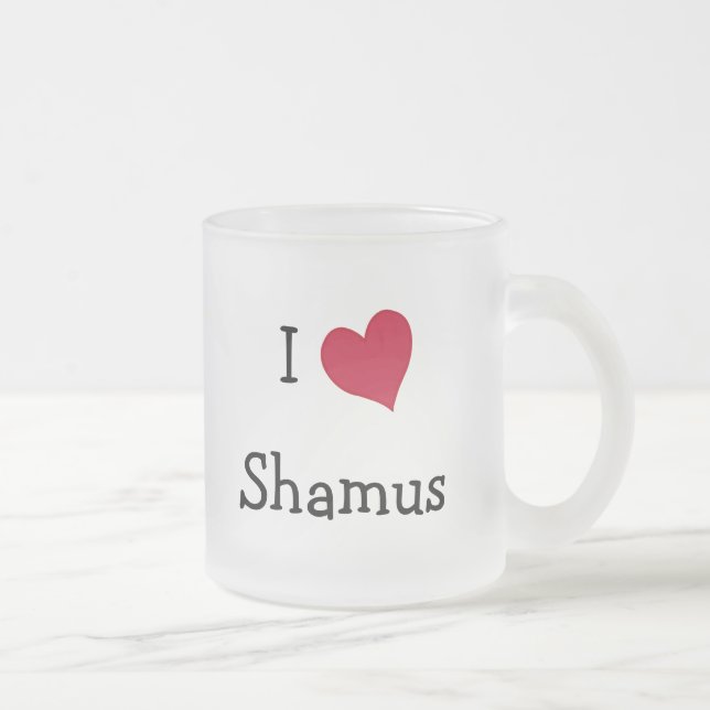 Taza De Cristal Esmerilado Amo Shamus (Derecha)