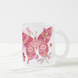 Taza De Cristal Esmerilado 'Amor You