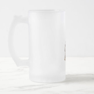 Taza De Cristal Esmerilado Androide