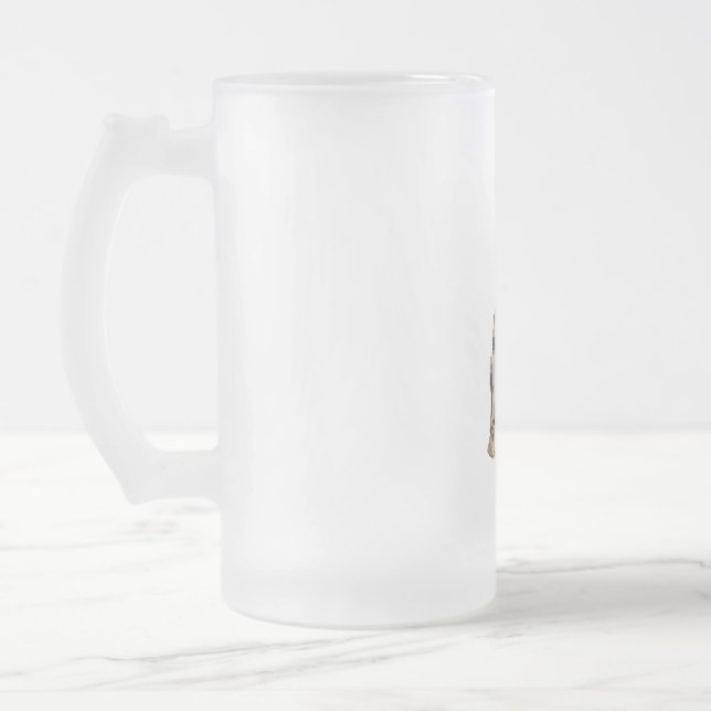 Taza De Cristal Esmerilado Androide (Izquierda)