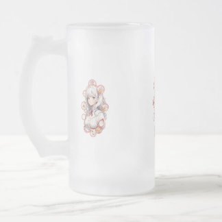 Taza De Cristal Esmerilado Anime