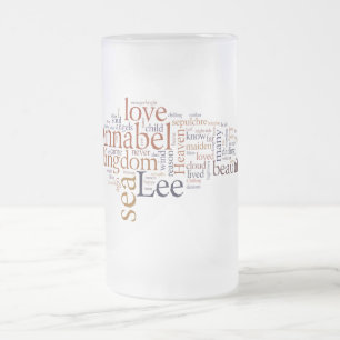 Taza De Cristal Esmerilado Annabel Lee
