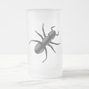 Taza De Cristal Esmerilado Ant