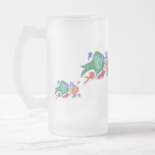 Taza De Cristal Esmerilado Anticipación sospechosa