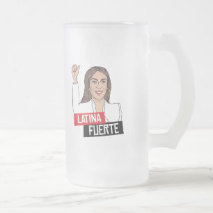 Taza De Cristal Esmerilado AOC Latina Fuerte