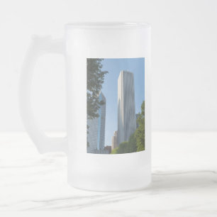 Taza De Cristal Esmerilado Aon Center Chicago
