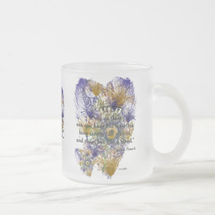 Taza De Cristal Esmerilado Apenas para las tías