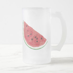 Taza De Cristal Esmerilado Apenas sandía