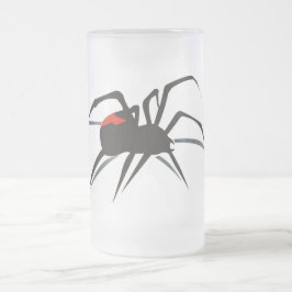 Taza De Cristal Esmerilado Araña del Redback