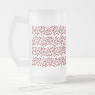 Taza De Cristal Esmerilado Árbol de Navidad Curleque