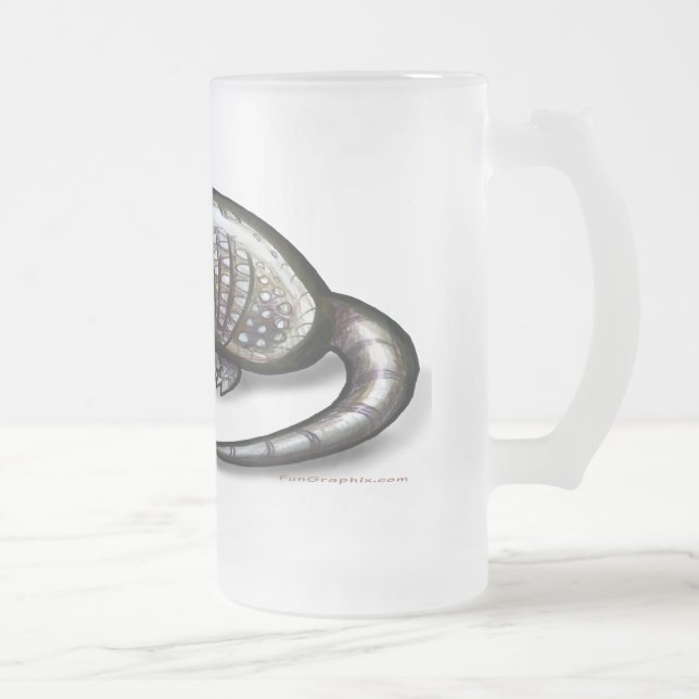 Taza De Cristal Esmerilado Armadillo (Derecha)