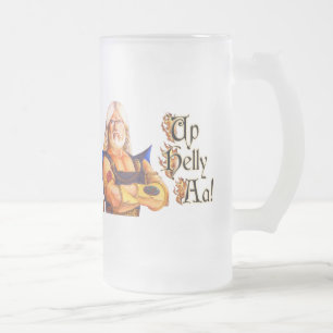 Taza De Cristal Esmerilado ¡Arriba Helly Aa!