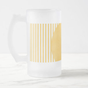 Taza De Cristal Esmerilado Arte de diseño de estilo moderno