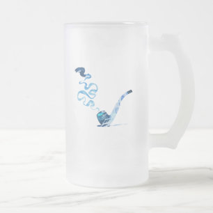 Taza De Cristal Esmerilado Arte de fumar en pipa 2