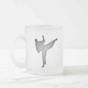 TAZA DE CRISTAL ESMERILADO ARTE Y DISEÑO DE BOMBA