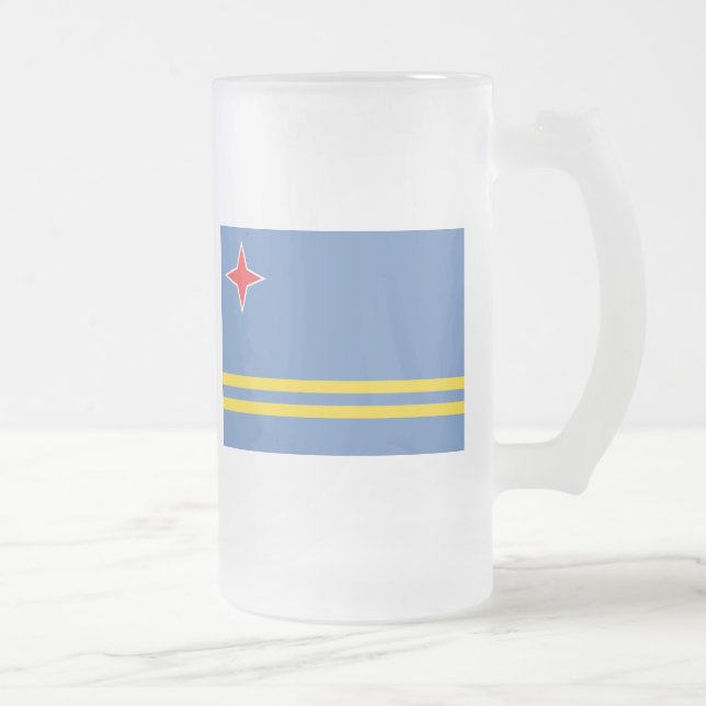 Taza De Cristal Esmerilado aruba (Derecha)