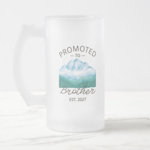 Taza De Cristal Esmerilado Ascendido a Hermano Est 2027 Big Brother VI