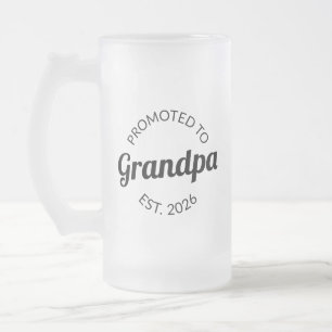 Taza De Cristal Esmerilado Ascendido Al Abuelo Este. I 2026