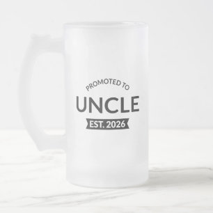 Taza De Cristal Esmerilado Ascendido Al Tío Est. II 2026