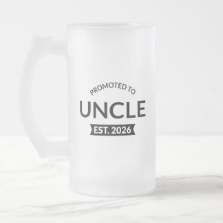 Taza De Cristal Esmerilado Ascendido Al Tío Est. II 2026