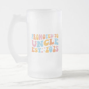Taza De Cristal Esmerilado Ascendido Al Tío Est. III 2025