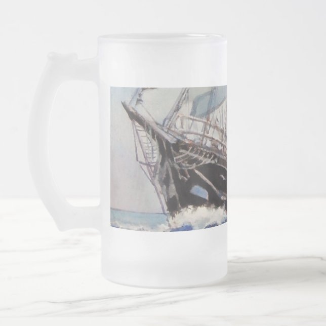 Taza De Cristal Esmerilado Asgard II (Izquierda)