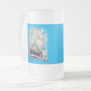 Taza De Cristal Esmerilado Asgard II