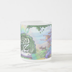 Taza De Cristal Esmerilado Asistente de Oz