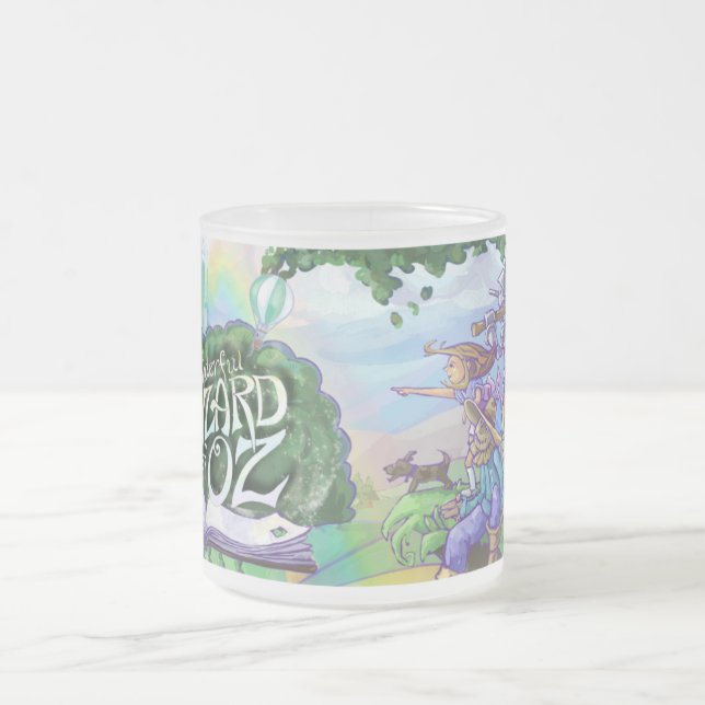 Taza De Cristal Esmerilado Asistente de Oz (Centro)