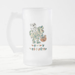 Taza De Cristal Esmerilado ASL Happy Halloween II - Temporada de fantasía