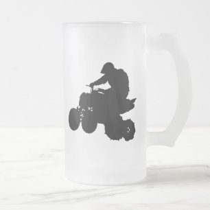 TAZA DE CRISTAL ESMERILADO ATV