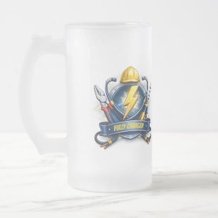 Taza De Cristal Esmerilado Aún impactante a los 40 Fiesta de cumpleaños del e