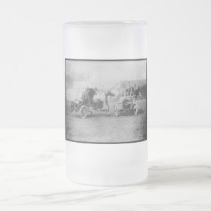 Taza De Cristal Esmerilado Auto Car Polo, Extreme Motorsports Coney Island Fr