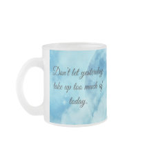AZUL MOTIVATIVE CITA CAFÉ MUG