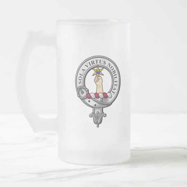 Taza De Cristal Esmerilado Badge Escudo Henderson (Izquierda)