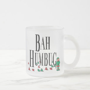 Taza De Cristal Esmerilado Bah Bumbug