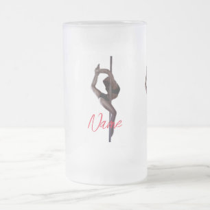 Taza De Cristal Esmerilado Bailarina Thunder_Cove