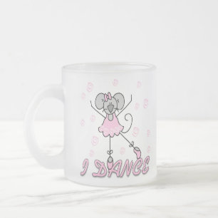 Taza De Cristal Esmerilado Ballet del ratón que bailo