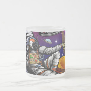 Taza De Cristal Esmerilado Balón