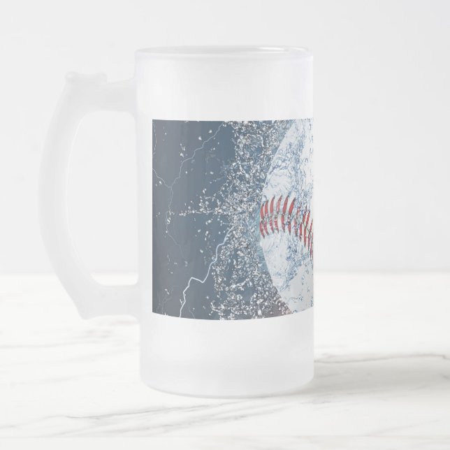 Taza De Cristal Esmerilado Baloncesto (Izquierda)
