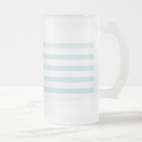 Banda horizontal azul y blanca