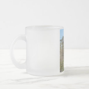 Taza De Cristal Esmerilado Bandera de arrastre sobre Estados Unidos