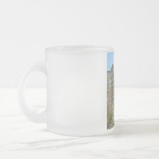 Taza De Cristal Esmerilado Bandera de arrastre sobre Estados Unidos