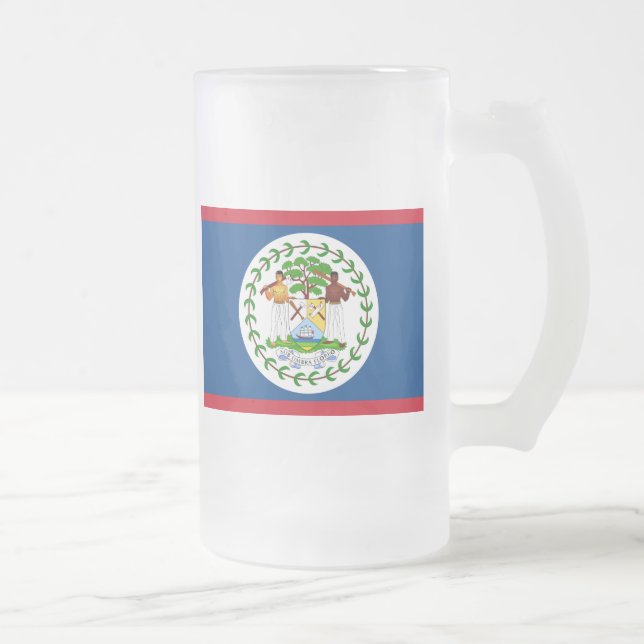 Taza De Cristal Esmerilado bandera de denigración (Derecha)
