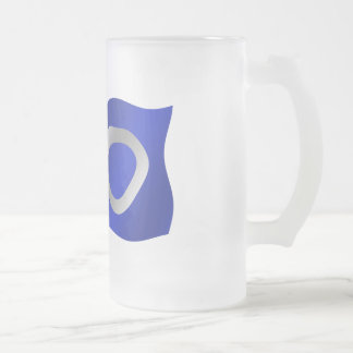 Taza De Cristal Esmerilado Bandera Metis Cerveza Mug Primeras Naciones Cuadro