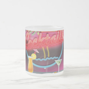 Taza De Cristal Esmerilado Bar-discoteca de cócteles con bebidas